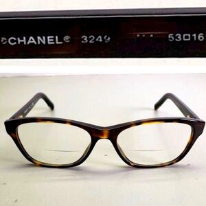 Chanel Brown Tortoise Shell Prescription Glasses